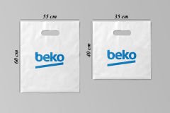 55X60 Baskılı Takviyeli Poşet