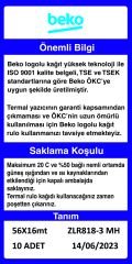 Beko 300 TR Yazar Kasa Pos Kağıdı