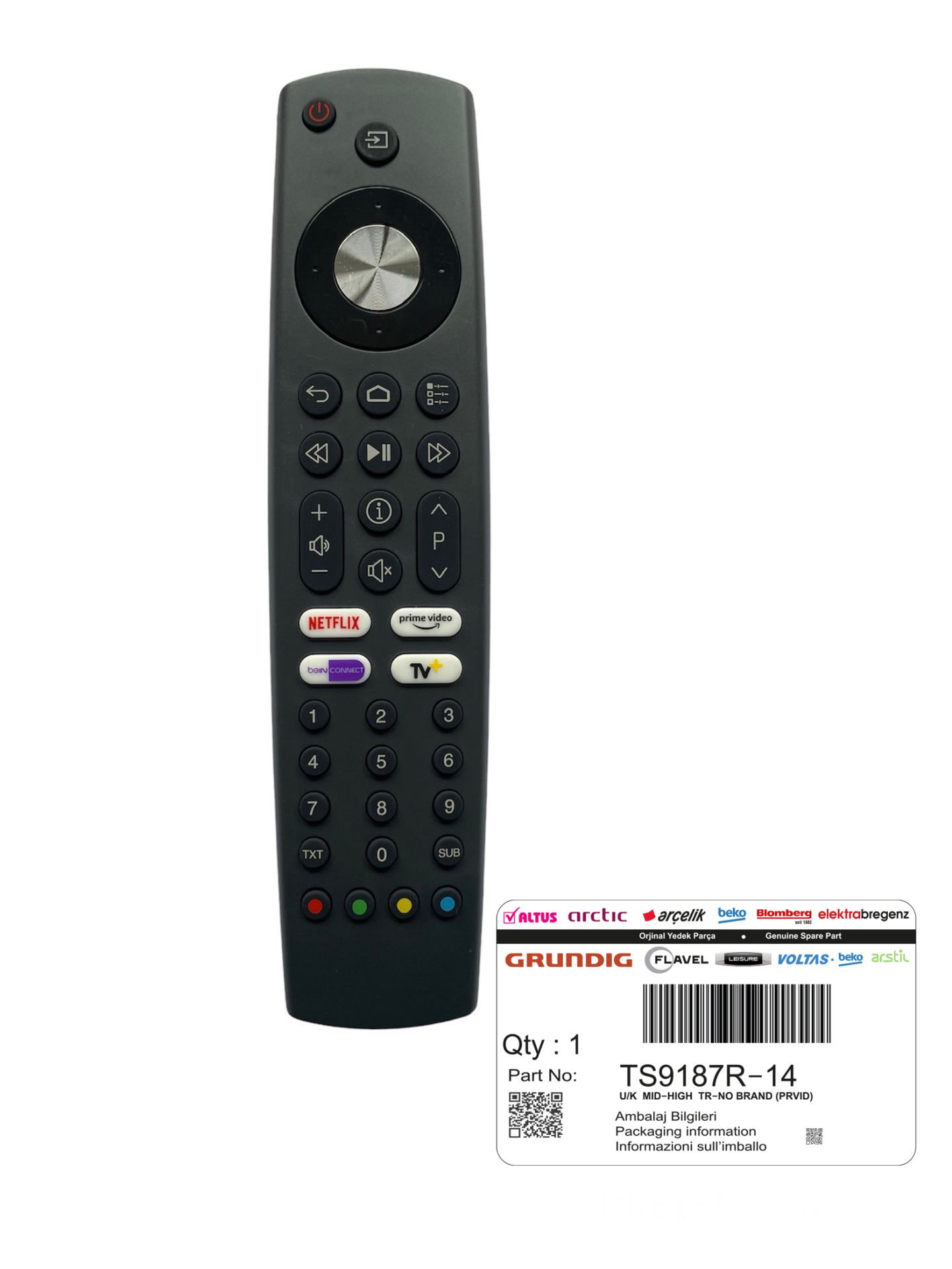 Arçelik Beko Grundig Android 4K LED Tv Kumandası (Android 1)