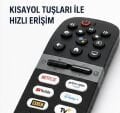 Arçelik Beko Grundig Altus Uyumlu Ses Komutlu Akıllı TV Kumandası ( VS 2187R-1)