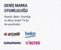 Arçelik Beko Grundig Altus Uyumlu Ses Komutlu Akıllı TV Kumandası ( VS 2187R-1)