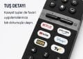 Arçelik Beko Grundig Altus Uyumlu Ses Komutlu Akıllı TV Kumandası ( VS 2187R-1)