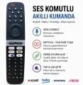 Arçelik Beko Grundig Altus Uyumlu Ses Komutlu Akıllı TV Kumandası ( VS 2187R-2)