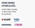 Arçelik Beko Grundig Altus Uyumlu Ses Komutlu Akıllı TV Kumandası ( VS 2187R-5)