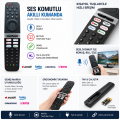 Arçelik Beko Grundig Altus Uyumlu Ses Komutlu Akıllı TV Kumandası ( VS 4187R-7)