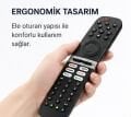 Arçelik Beko Grundig Altus Uyumlu Ses Komutlu Akıllı TV Kumandası ( VS 4187R-7)