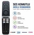 Arçelik Beko Grundig Altus Uyumlu Ses Komutlu Akıllı TV Kumandası ( VS 4187R-7)