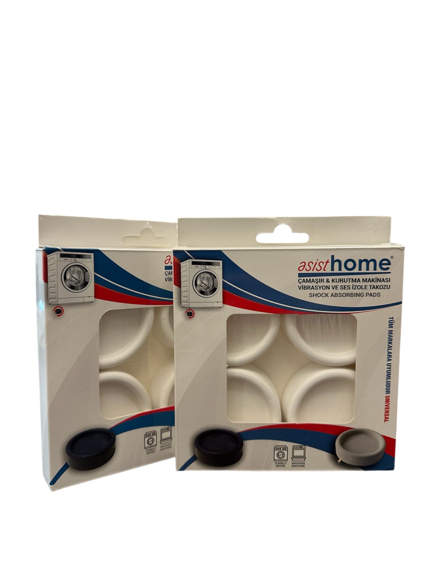 Titreşim Önleyici Kauçuk Ayak Takım Seti ( Beyaz )
