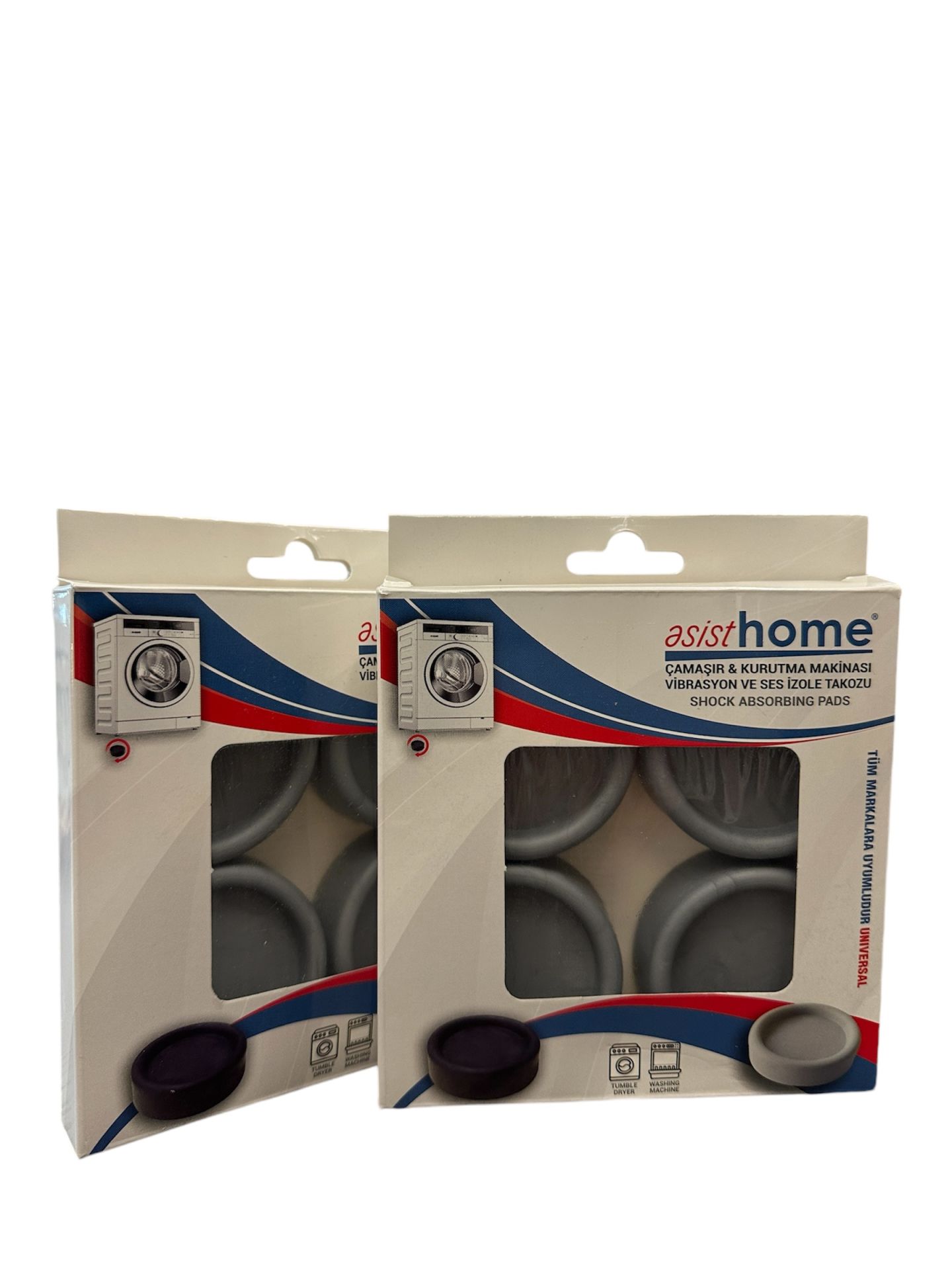 Titreşim Önleyici Kauçuk Ayak Takım Seti ( Metalik )